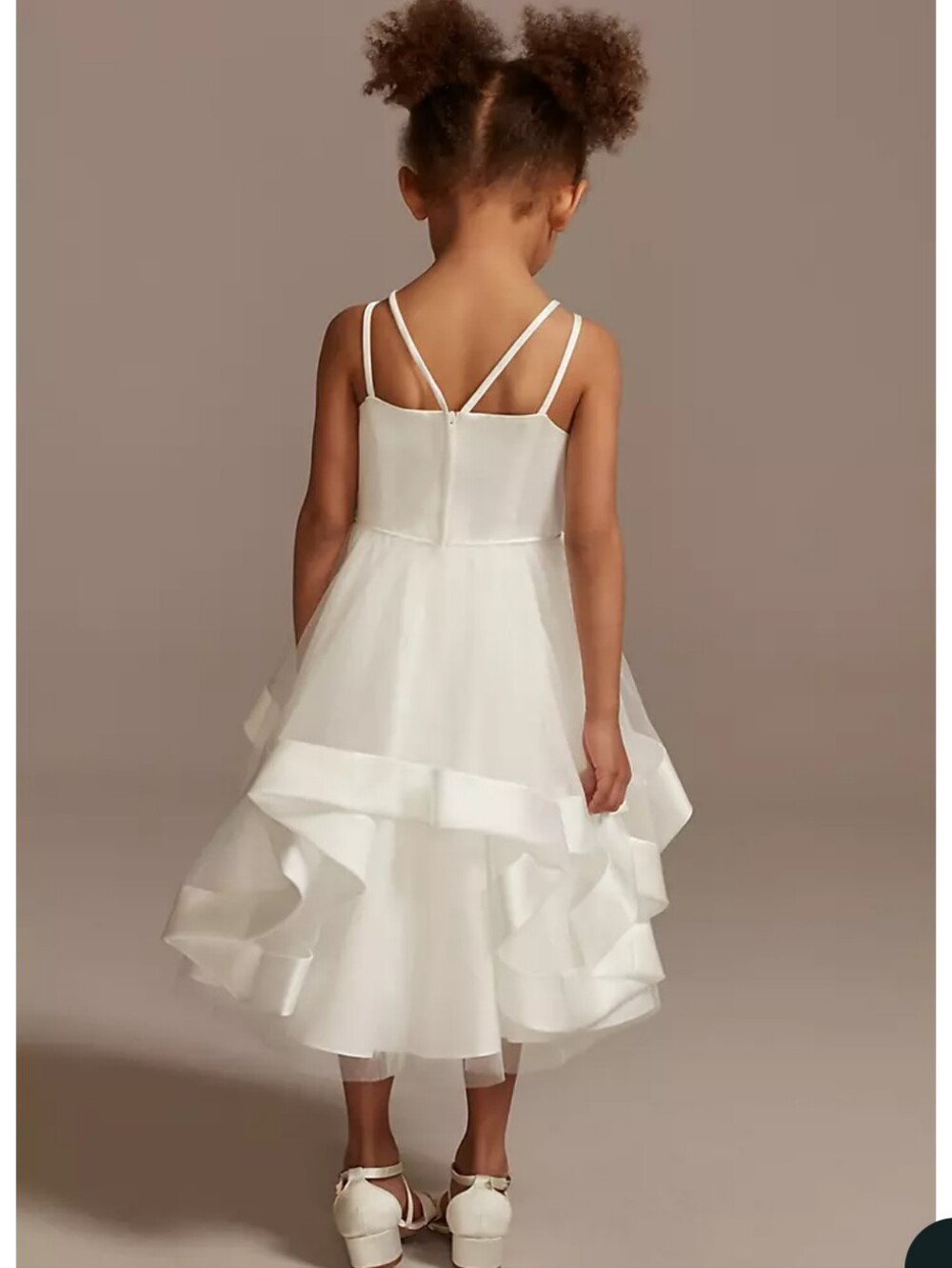David's Bridal Flower Girl Dress - Picture 2 of 5